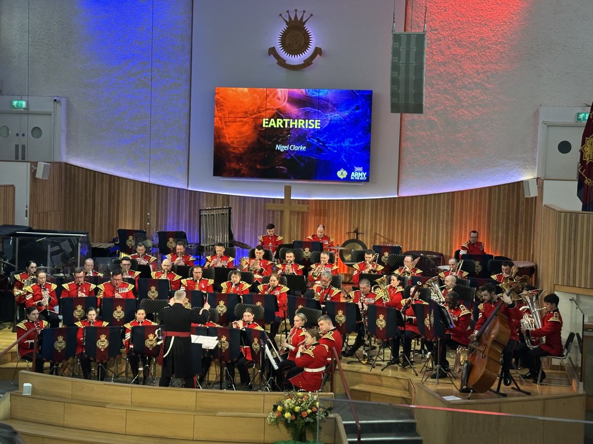 Regimental Band of the Grenadier Guards under the direction of Captain Andrew Porter